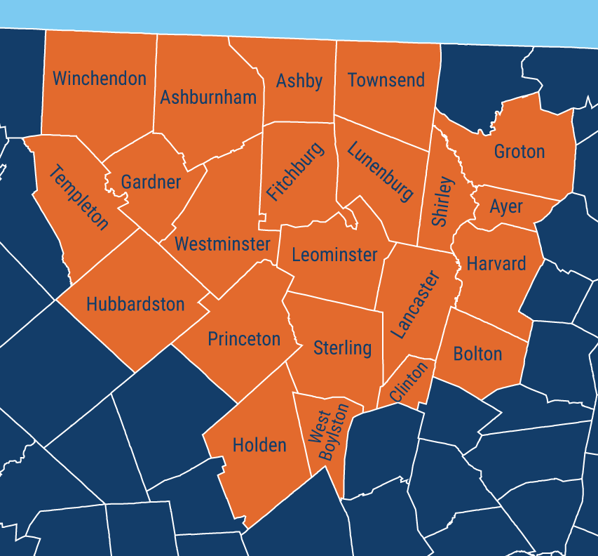 HVAC & Oil Delivery Area in Central MA | Spadafore Oil & Energy